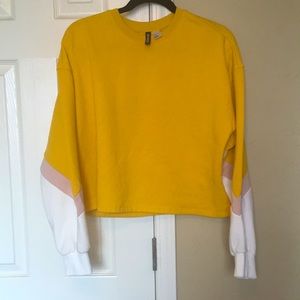 H&M Divided oversized color block sweater pullover